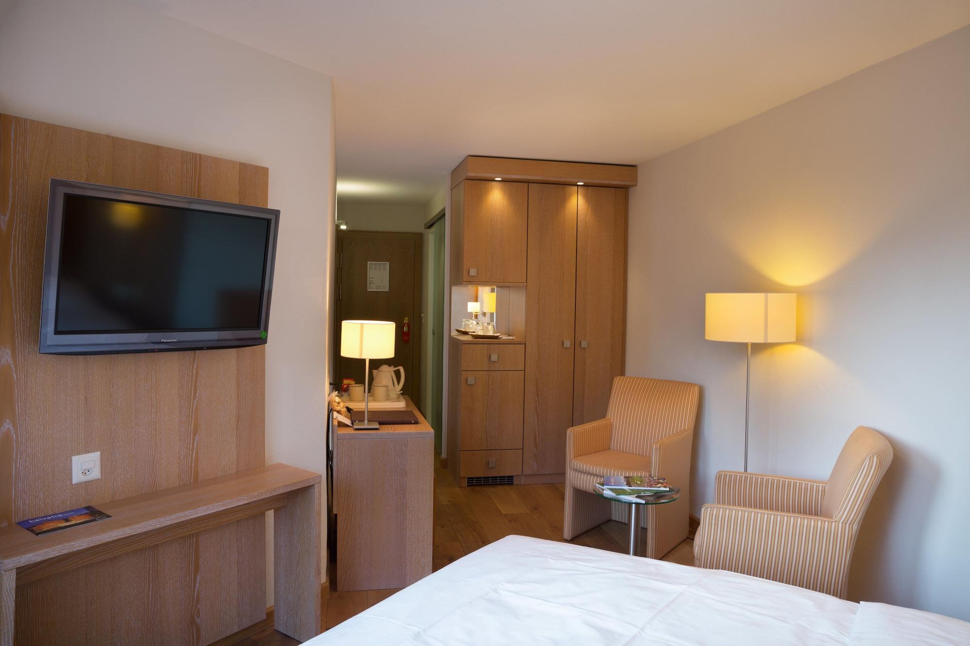 Hotel Helvetia Intergolf Crans-Montana Bagian luar foto