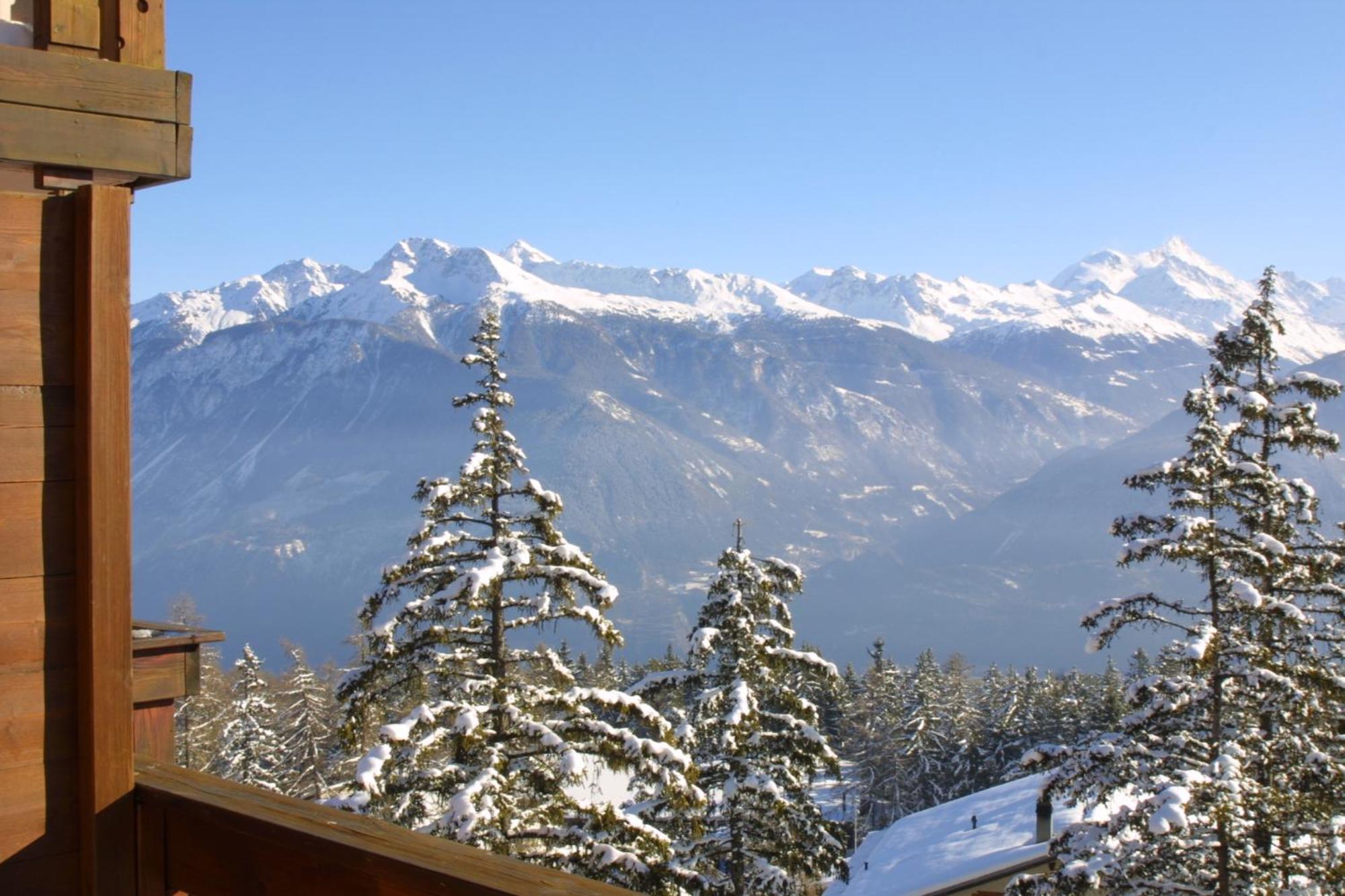 Hotel Helvetia Intergolf Crans-Montana Bagian luar foto