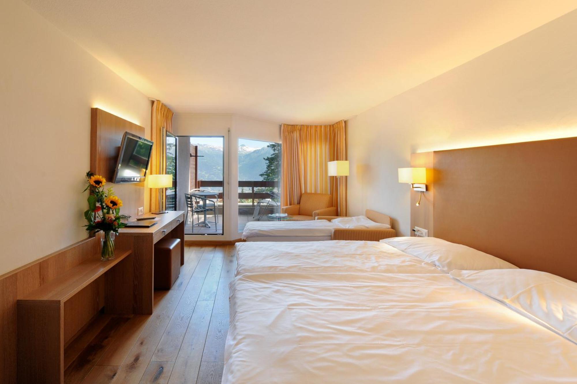 Hotel Helvetia Intergolf Crans-Montana Bagian luar foto