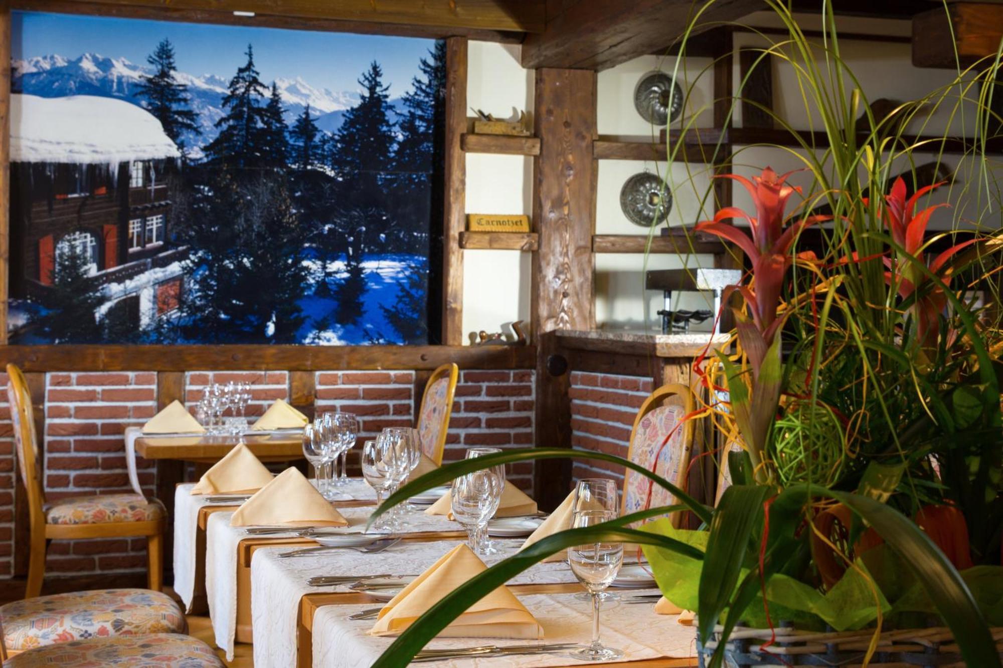 Hotel Helvetia Intergolf Crans-Montana Bagian luar foto