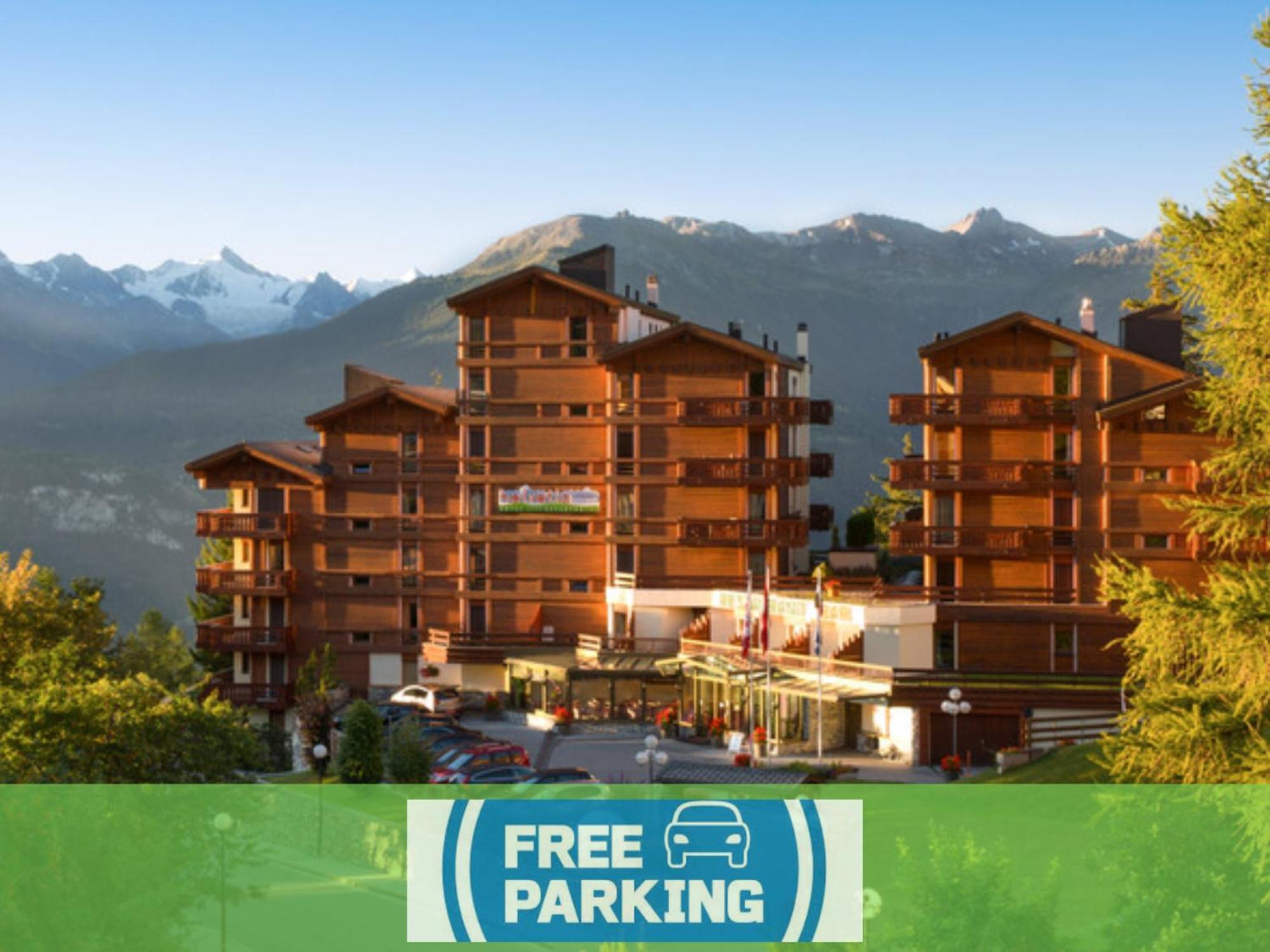 Hotel Helvetia Intergolf Crans-Montana Bagian luar foto