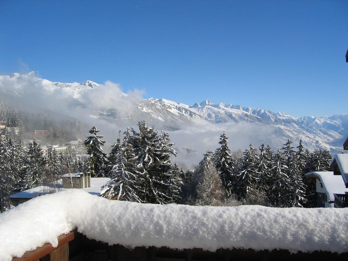 Hotel Helvetia Intergolf Crans-Montana Bagian luar foto
